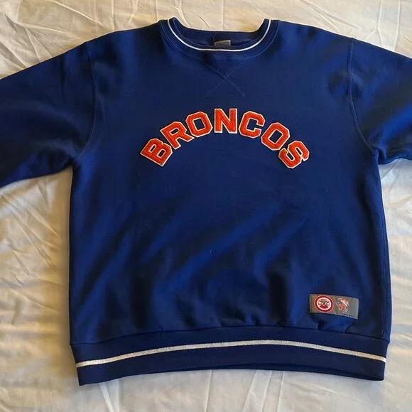 Vintage Ebbets Field Denver Broncos Sweatshirt